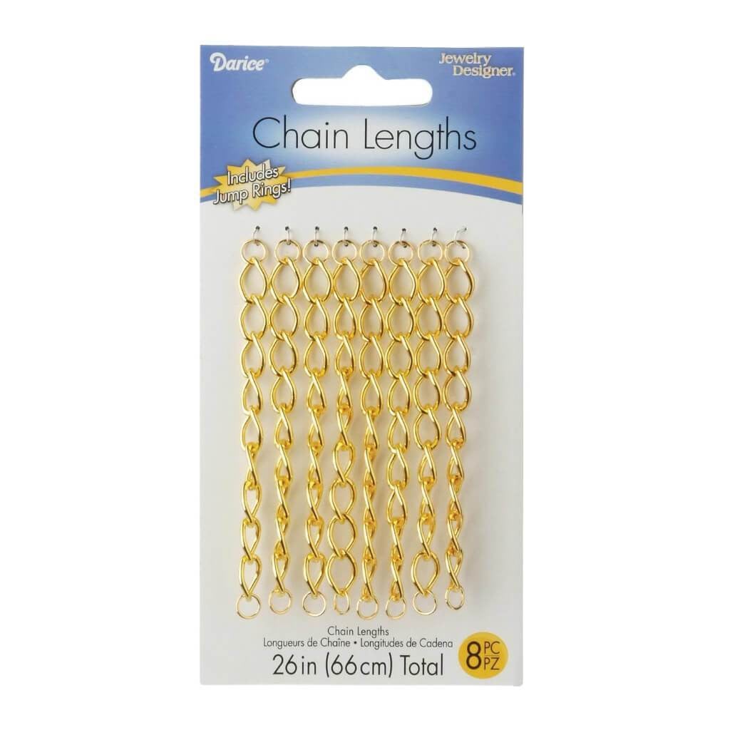 CHAIN LENGTHS GOLD LARGE LOOP OVAL 3IN 