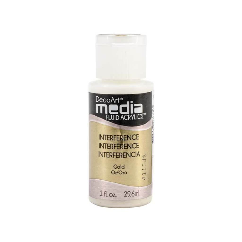 Decoart Media Fluid Acrylic Interference Paint Series 3 1oz