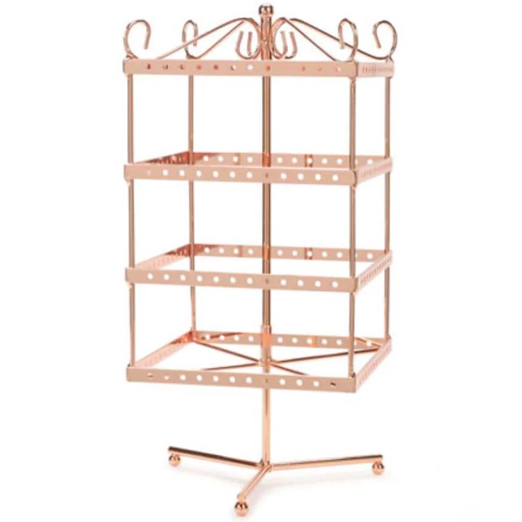 Jewelry Display Shelf Copper 