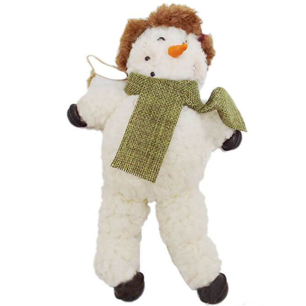 Fabric Snowman Ornament