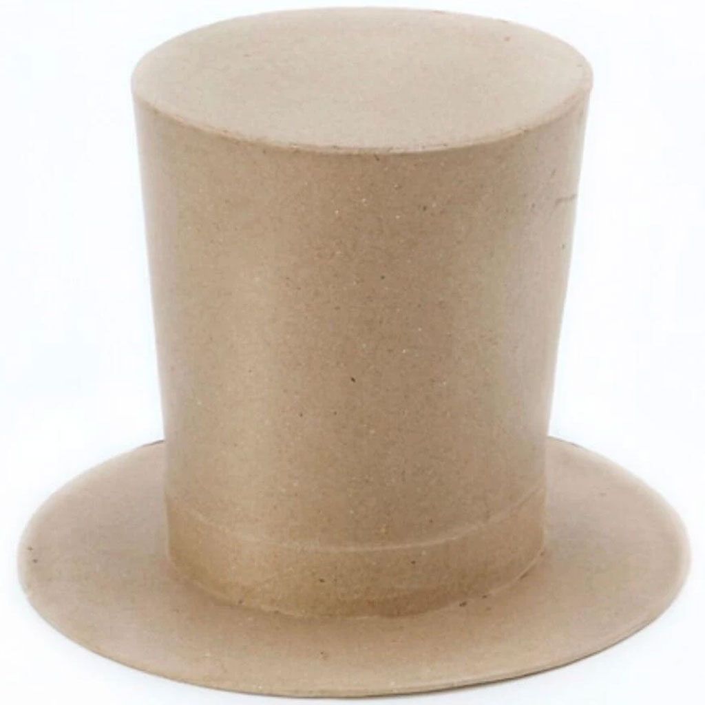 Carolers' Hat Paper Mache 7-1/4 x 5-1/4 inches 