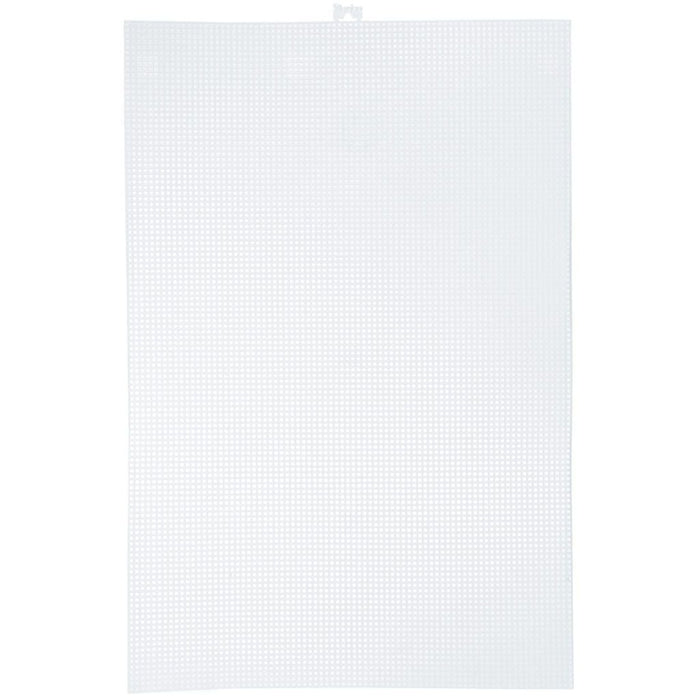 CANVAS PLASTIC MESH 12X18 CLEAR 