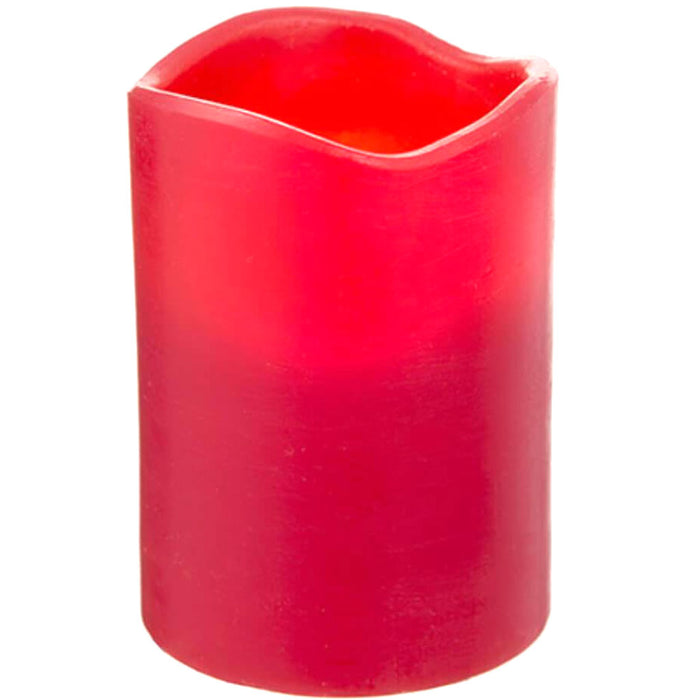 Flameless Scented Candle with Timer Cinnamon 3 x 4 inches 
