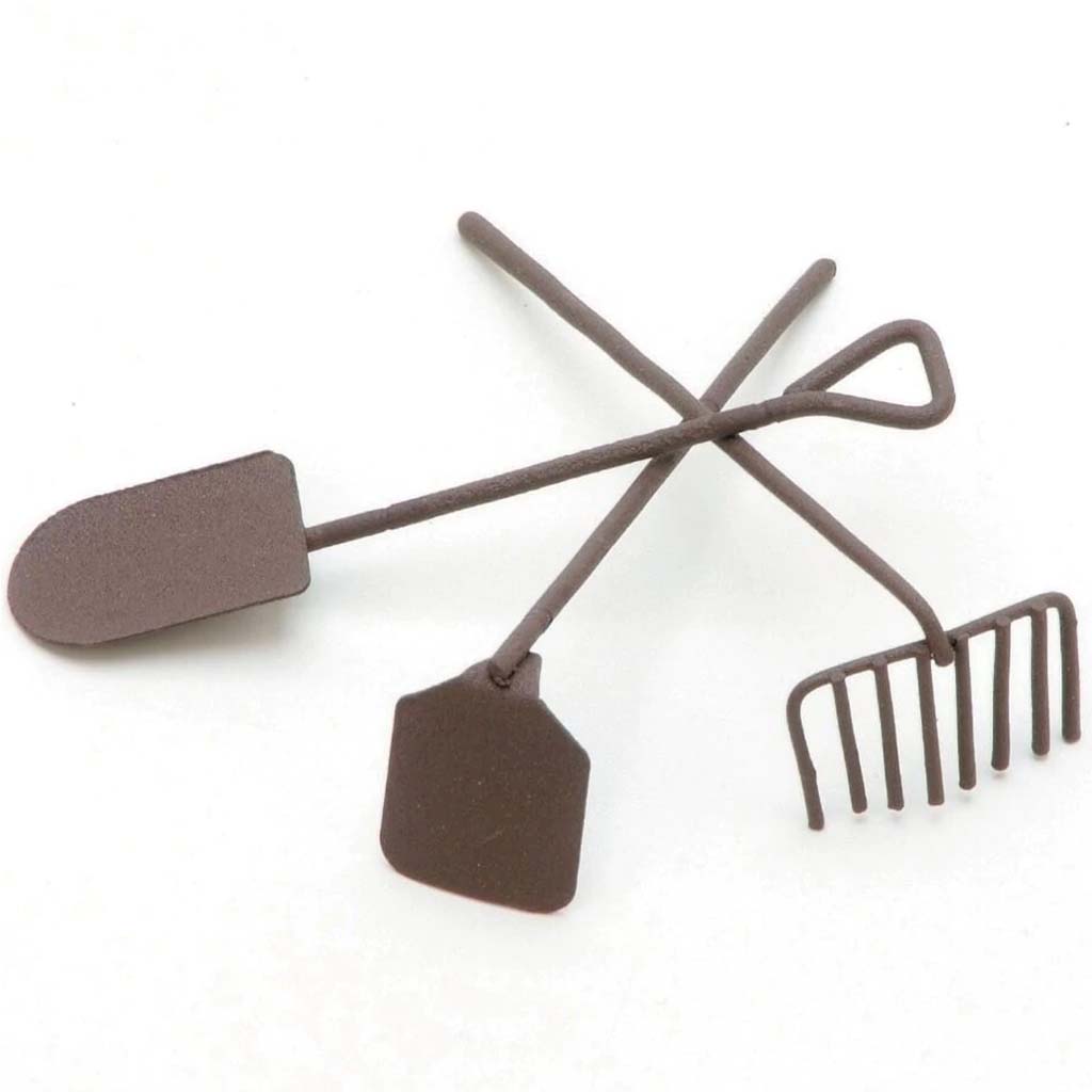 MINIATURE METAL GARDEN TOOL 