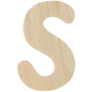 Wood Letter A 2pc/Pkg 1.5in