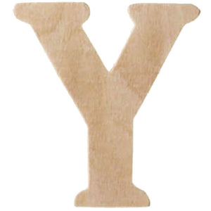 Wood Letter A 2pc/Pkg 1.5in