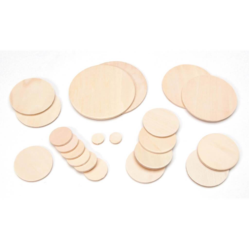 WOOD CUT OUTS CIRCLE 