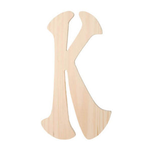 Wood Letter Special Font 6in