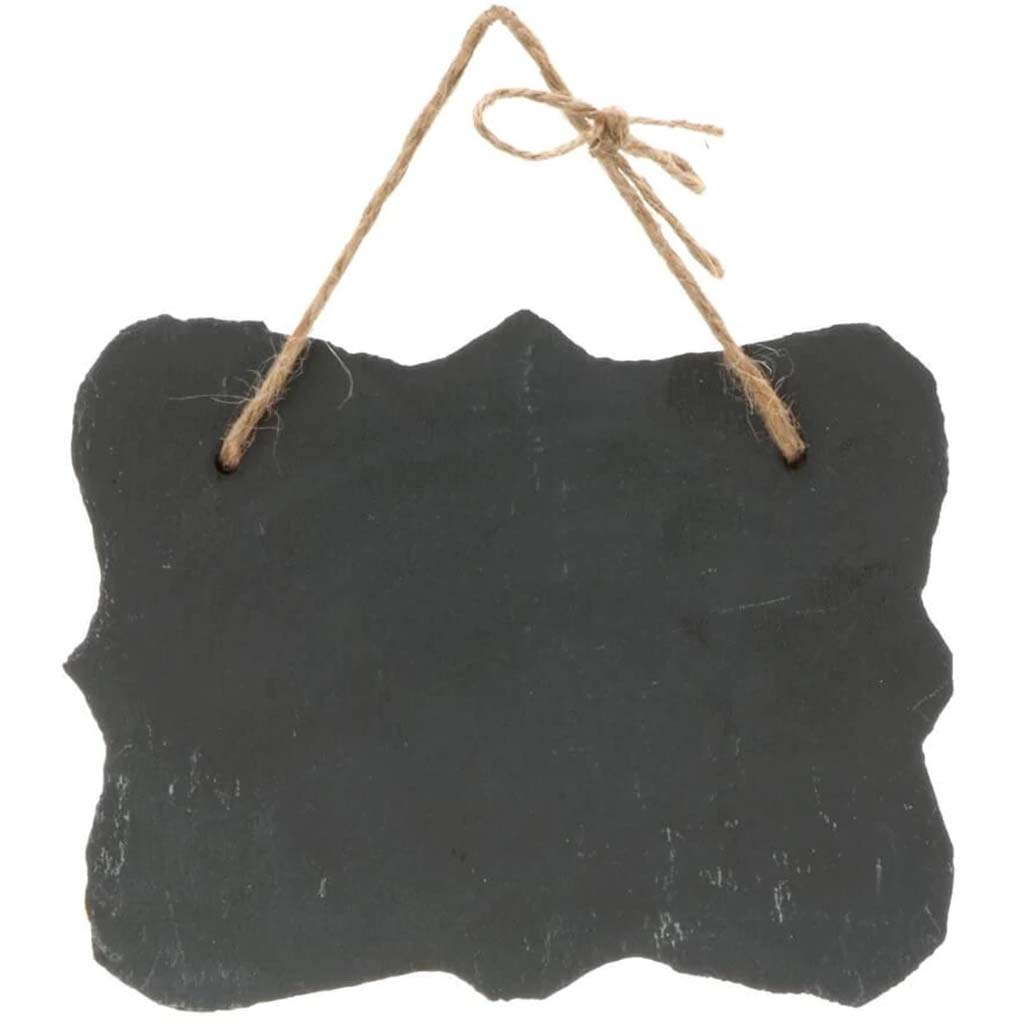 SLATE HANGER 7.87X5.9IN. RHOMBUS 