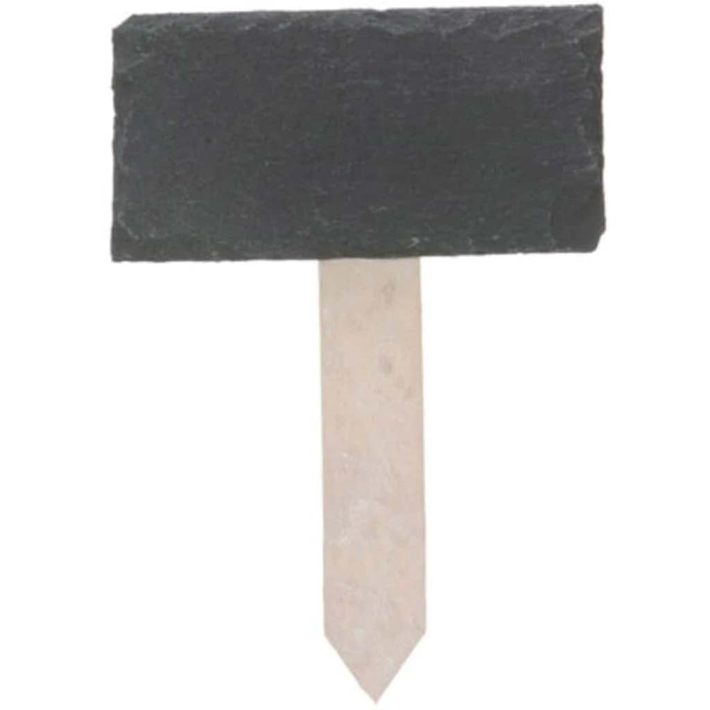 RECTANGLE SLATE GARDEN STICK 1 