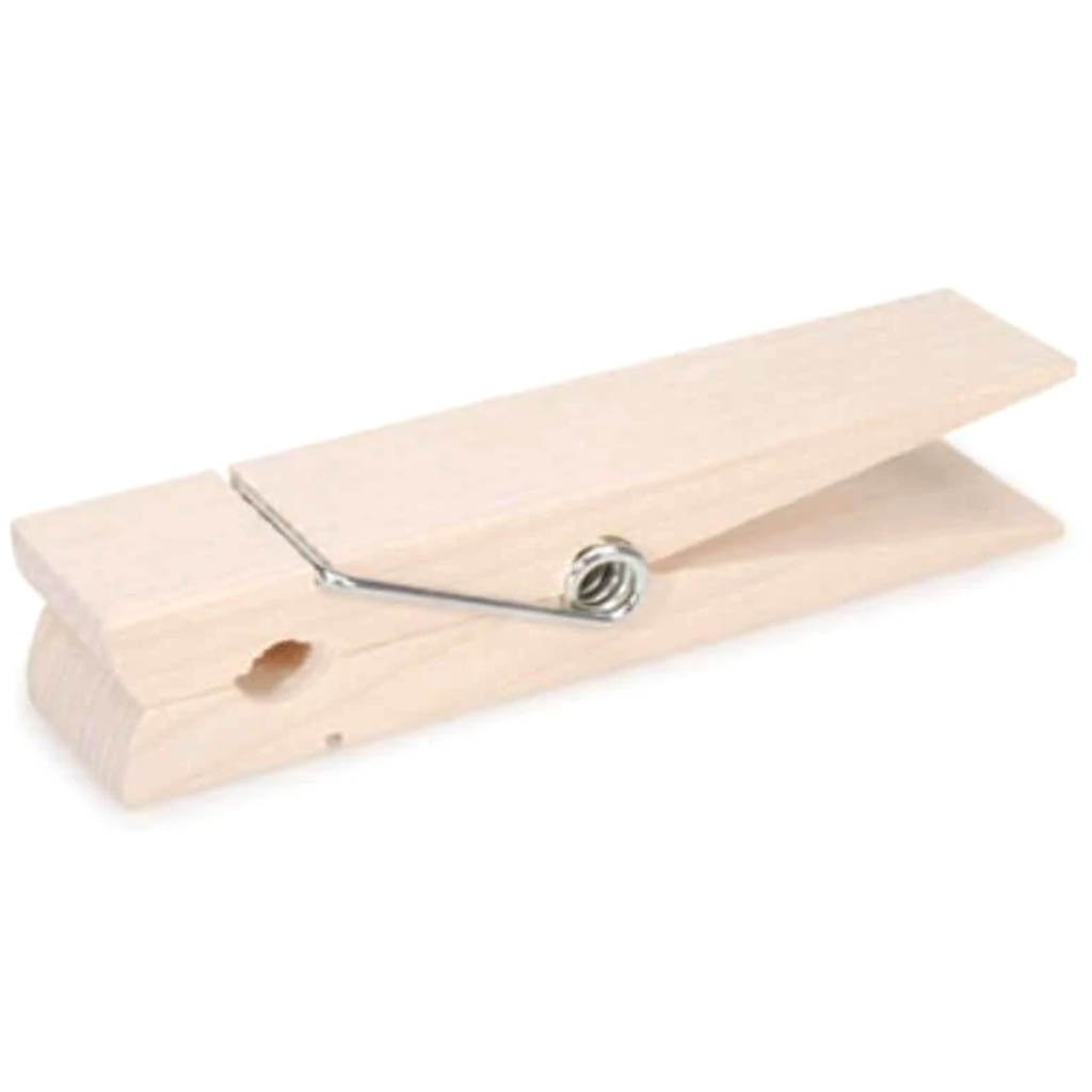 Clothespin Spring Natural Jumbo 6 inches 