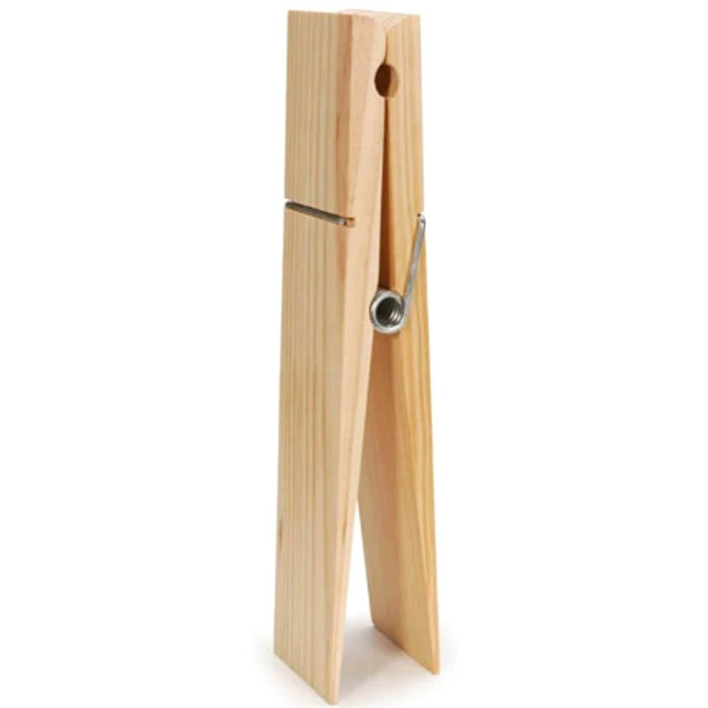 Clothespin Spring Natural Jumbo 12 inches 