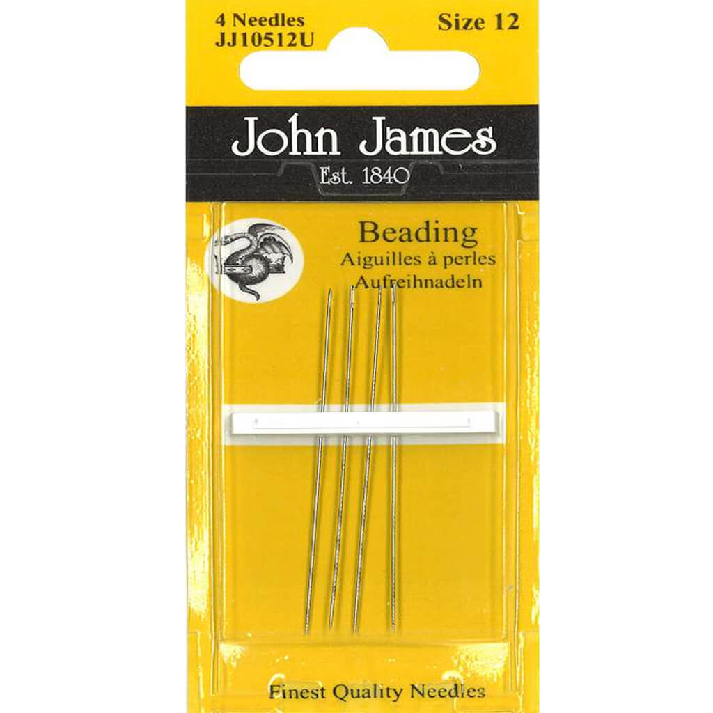 John James Size 12 Beading Needles