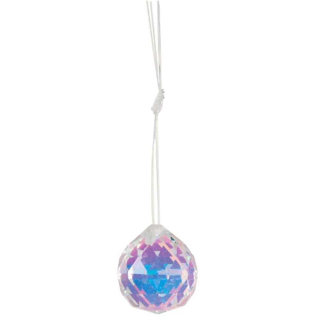 BEAD CRYSTAL CUT BALL AB 23.5X21MM 