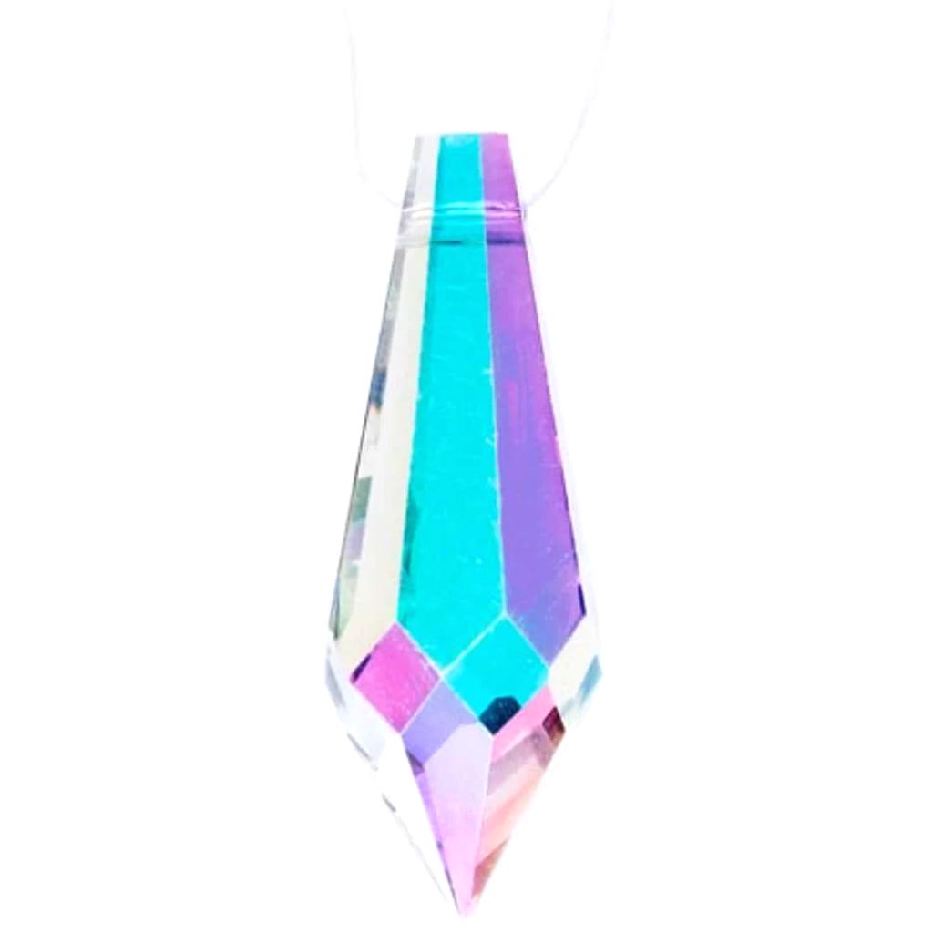 Crystal Cut AB Drop Pendant 