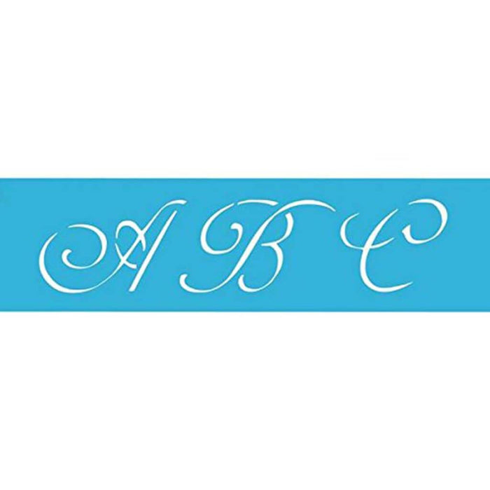 Home Decor Series 3" Monogram Alphabet 6X18