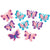 Felties Felt Stickers Butterflies with Gems 20 pieces 