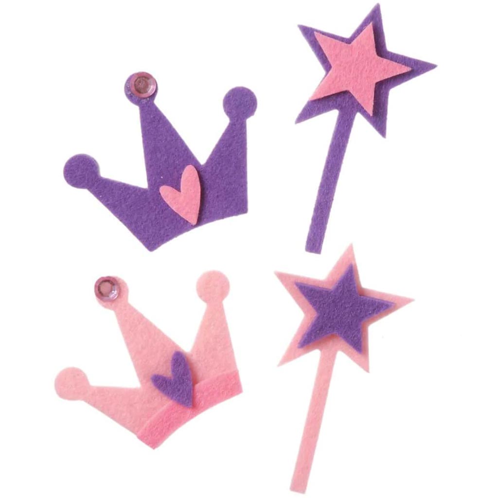STICKER CROWNS W/GEMS 