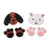 Felties Felt Stickers Stitched Dogs and Cats