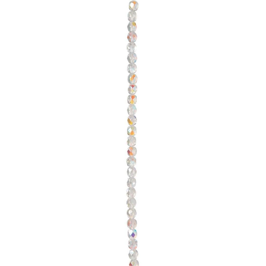 BEAD STR CRYSTAL AB 6MM 