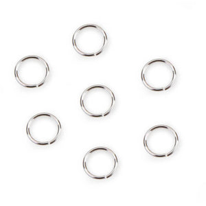Jump Rings Sterling Plated