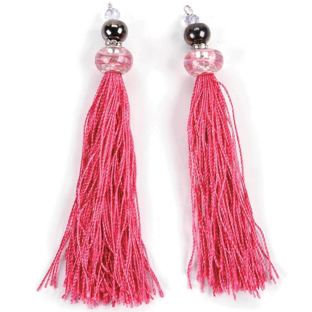 TASSEL THREAD DARK PINK 