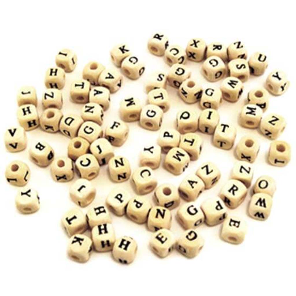 BEAD WOOD 8MMX6MM NATURAL 