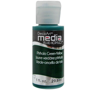 Decoart Media Fluid Acrylic Paint Series 4 1oz