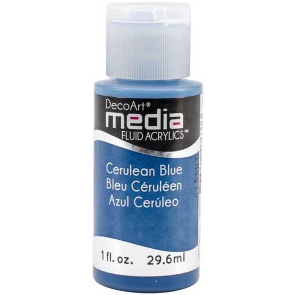 Decoart Media Fluid Acrylic Paint Series 4 1oz