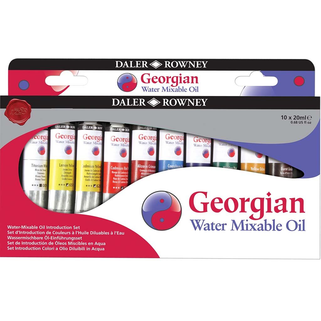 Water Mixable Oil Set 10in x 20ml 