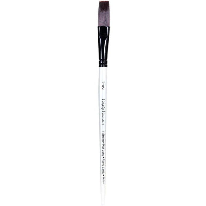 Simply Simmons Extra Firm Synthetic One Stroke Brushes
