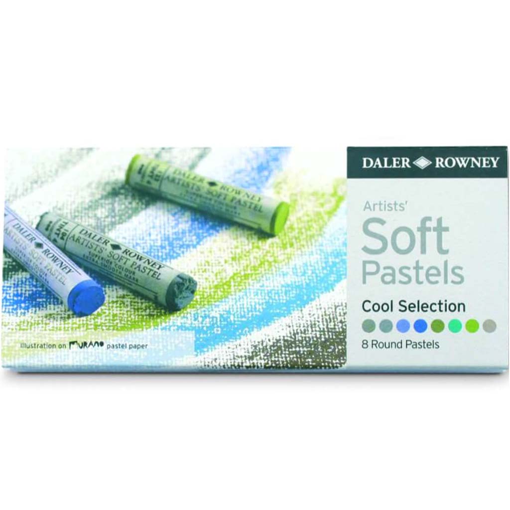 Soft Pastel Cool Selection Set of 8 