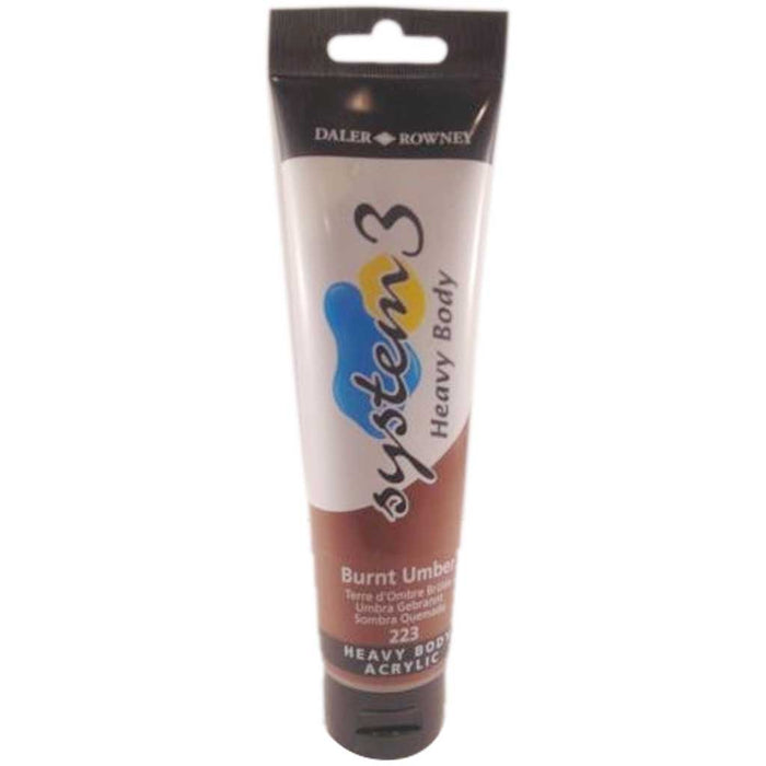 Daler Rowney System 3 Heavy Body Acrylic 150ml