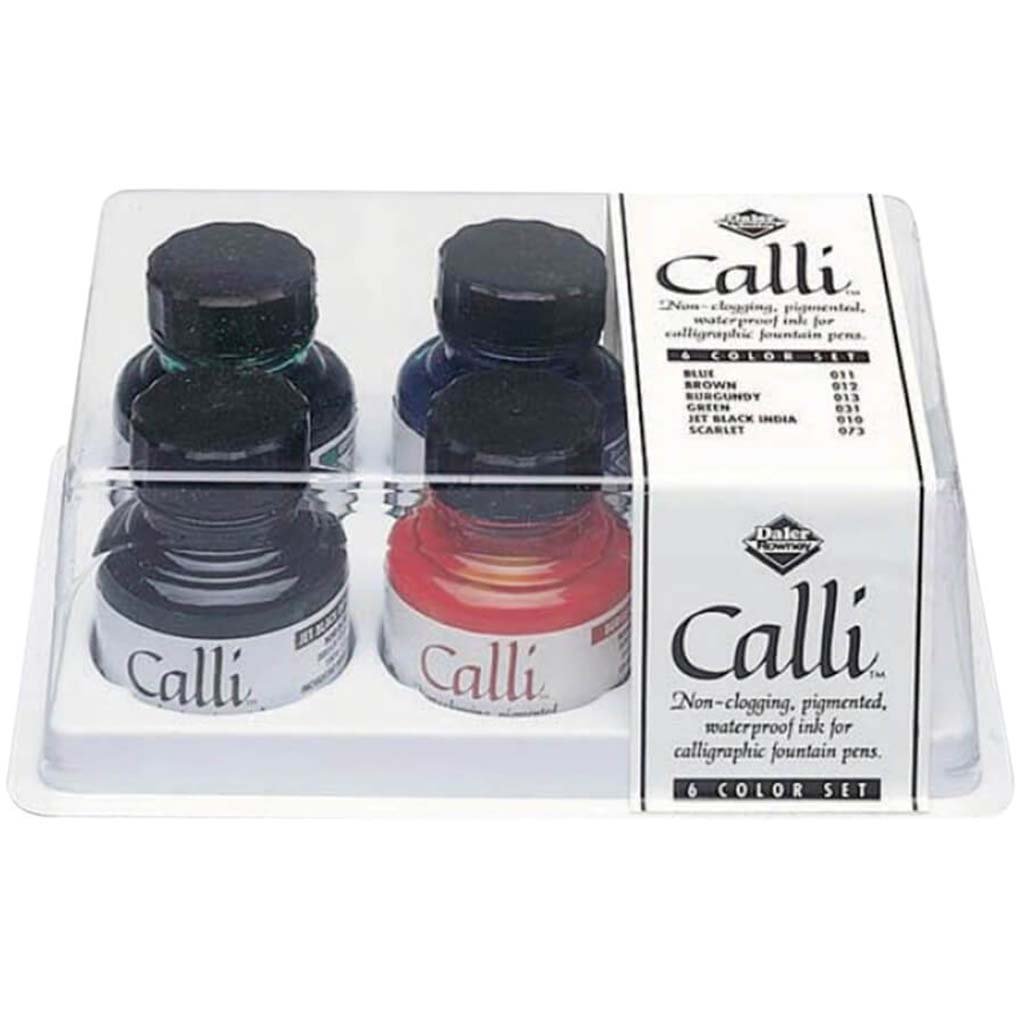 Calligraphy Color Ink Set of 6 29.5ml