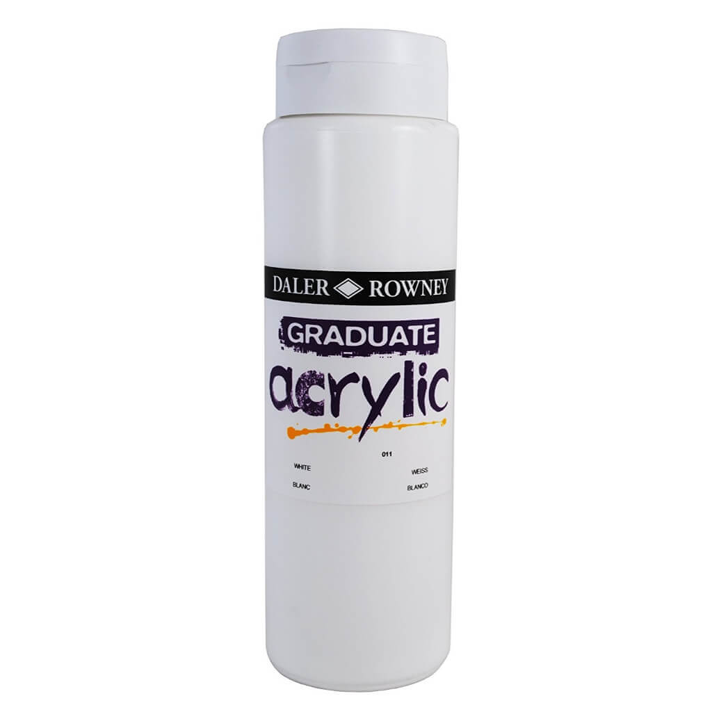 Daler Rowney Graduate Acrylic 1L White