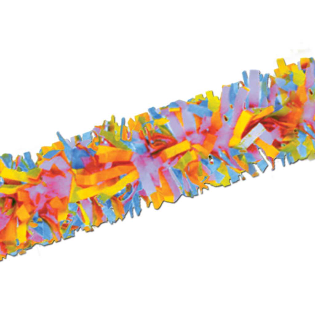 Tissue Festooning 25ft Multicolor 