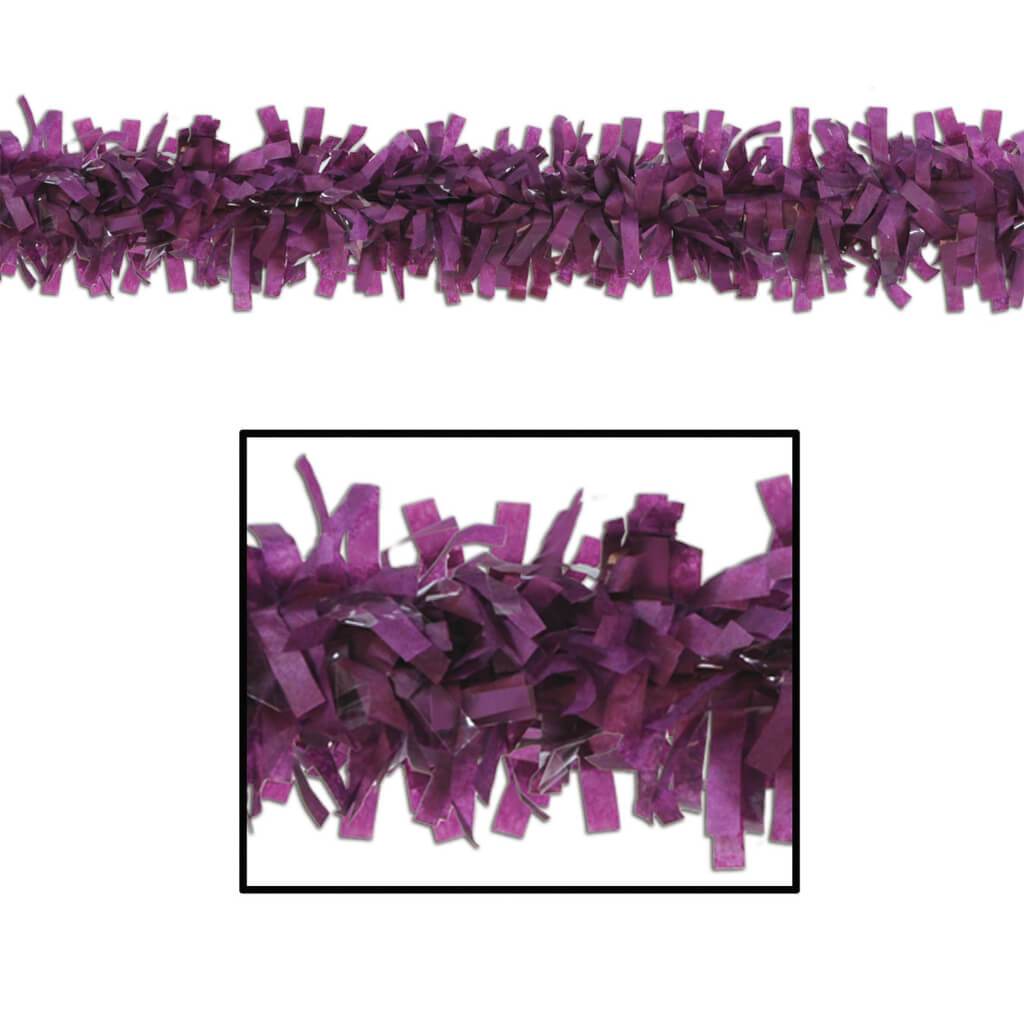 Tissue Festooning 25ft Purple 