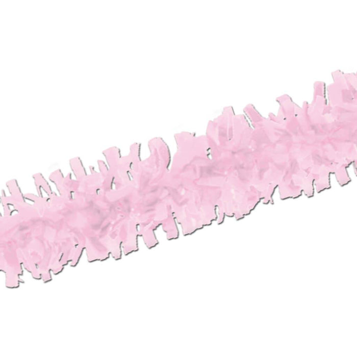 Tissue Festooning 25ft Pink 
