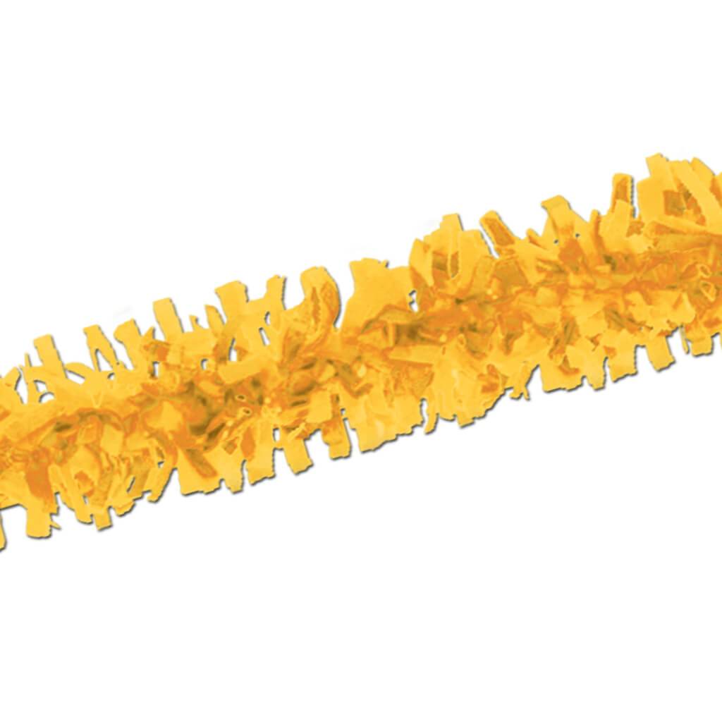 Tissue Festooning 25ft Gold-Yellow 