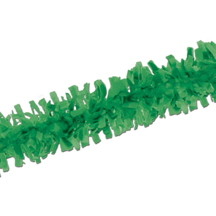 Tissue Festooning 25ft Green 