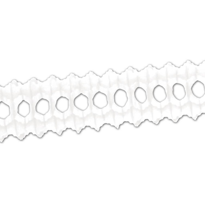 Arcade Garland 5.5in x 12ft White 