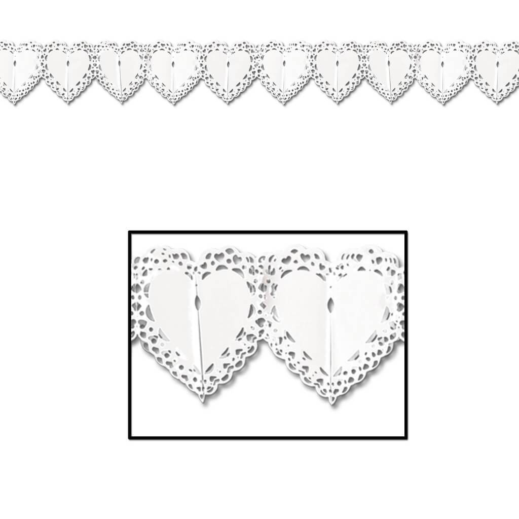 Lace Heart Garland 