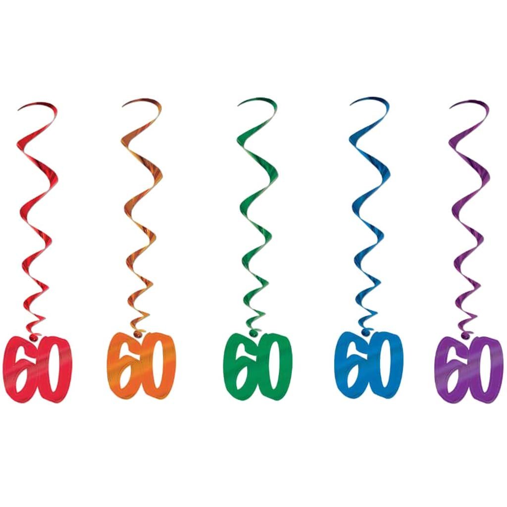 Whirls "60" 3ft Multicolor 