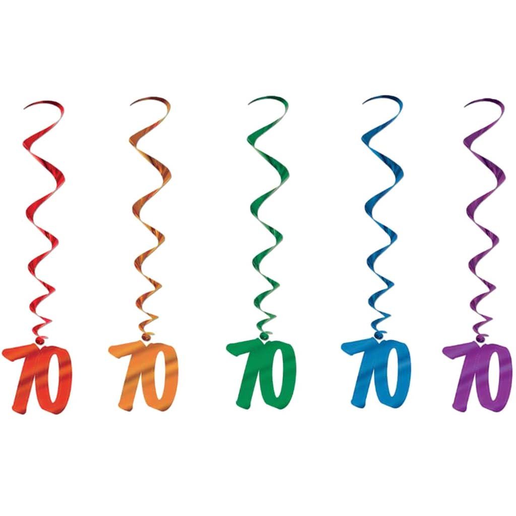 Whirls "70" 3ft Multicolor 