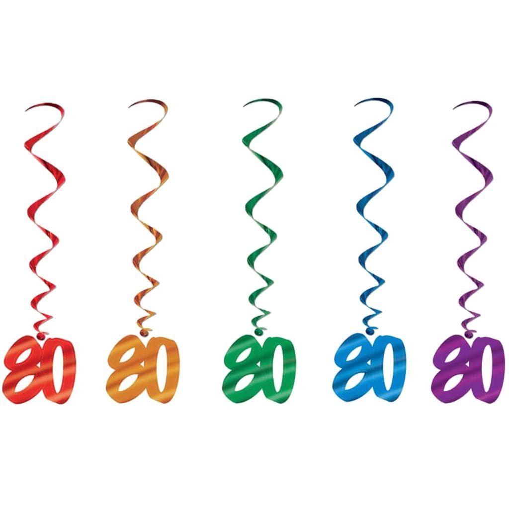 Whirls "80" 3ft Multicolor 