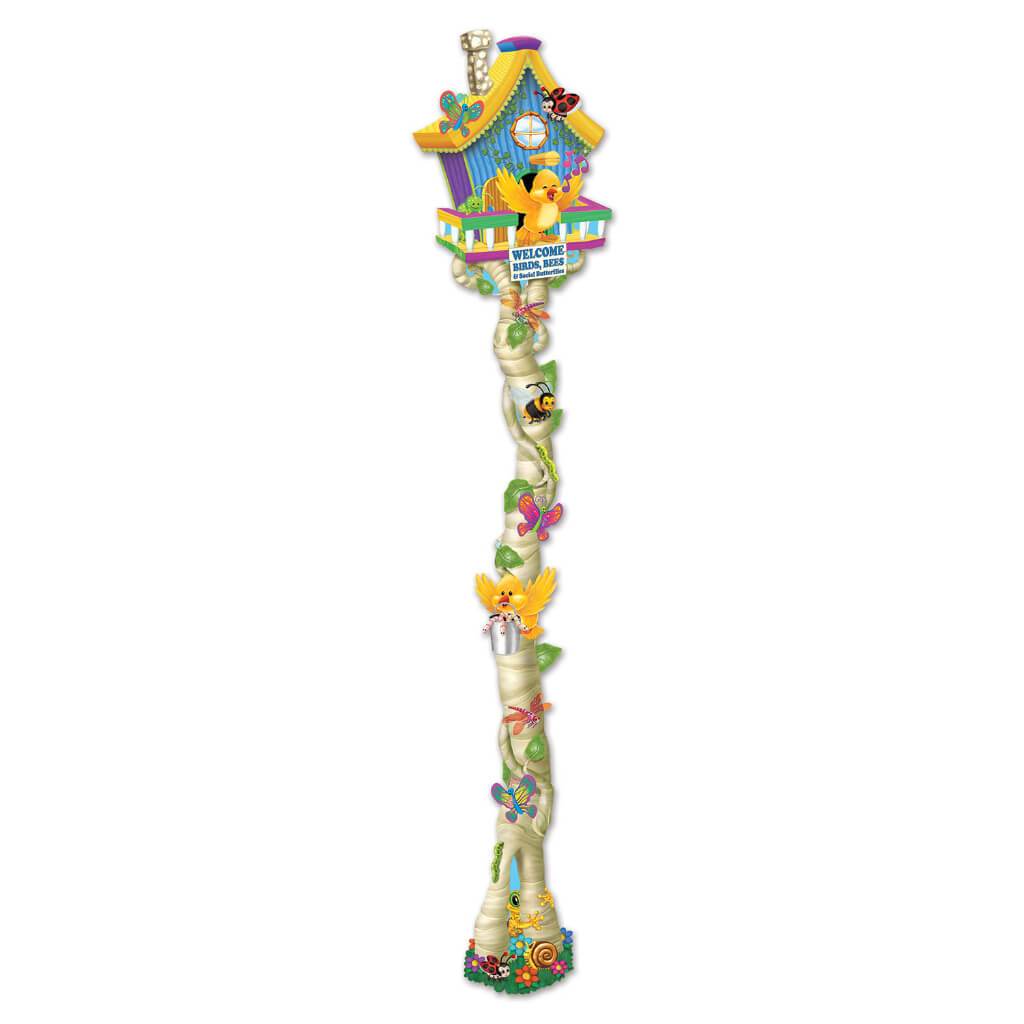 Jointed Spring Birdhouse 5ft 8in 