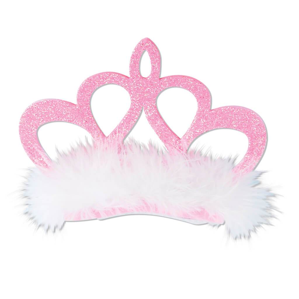 Pink Crown Hair Clip 