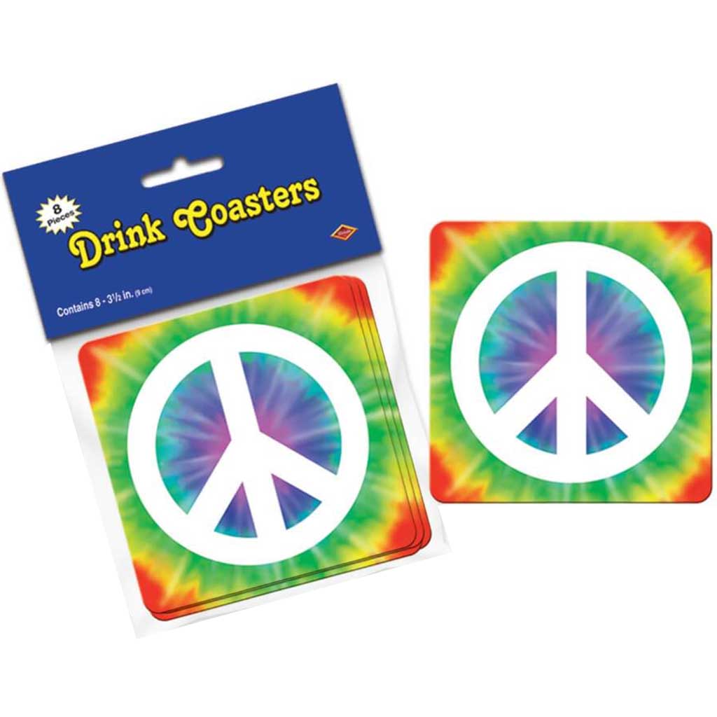 Peace Sign Drink Coaster 