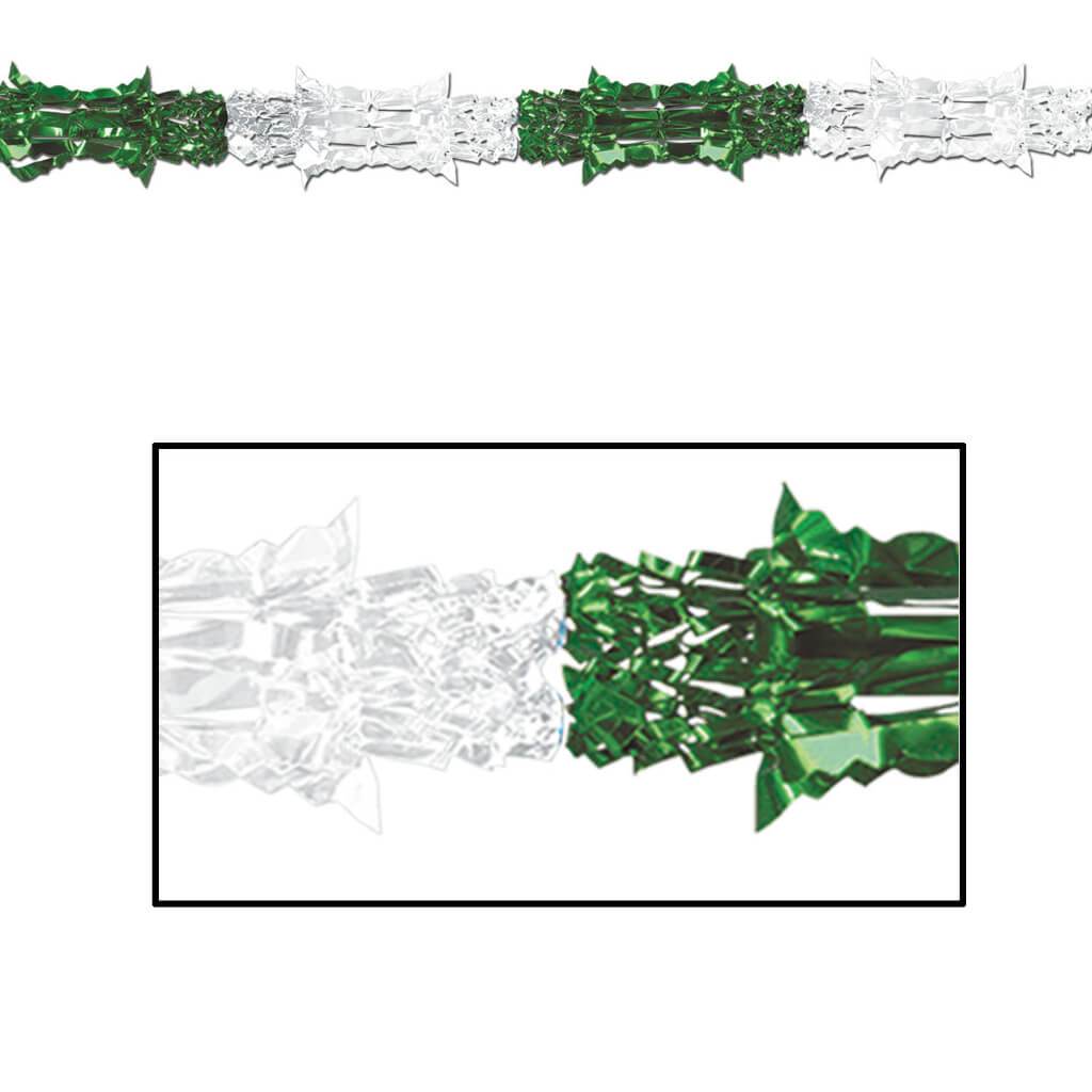 Deluxe Garland 8in x 9ft Green 