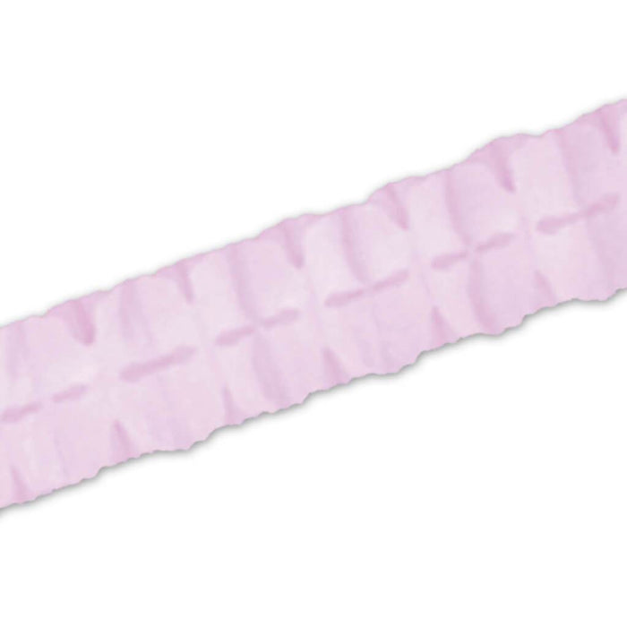 Leaf Garland 4.5in x 12ft Pink 